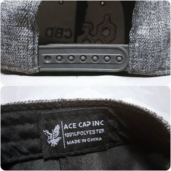 Embroidered Flat-brim Cap Unisex (V002) - Picture 9 of 9